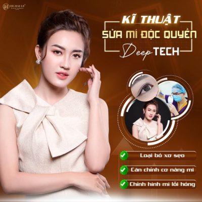 Cắt mí lệch có sửa được không? Sửa ở đâu?